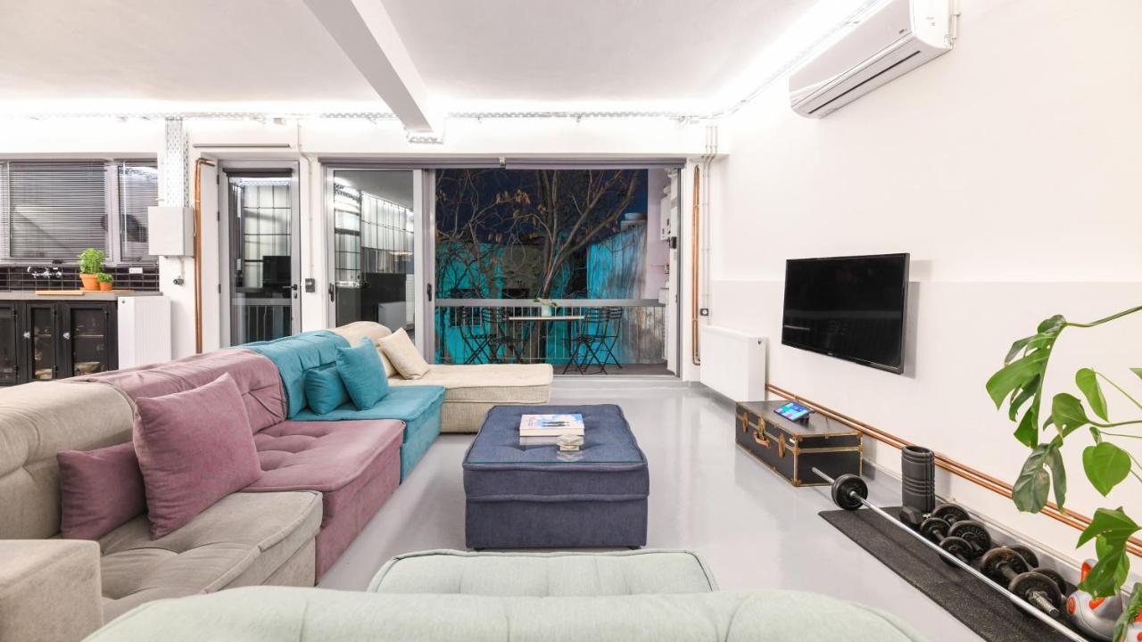 Monastiraki #Wallsfree Citycenter- Unspoiled Athens Apartments Exterior foto